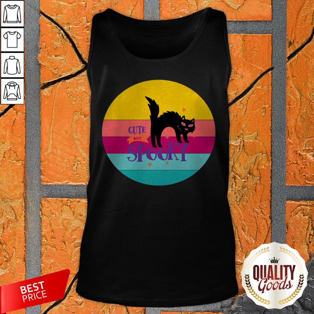 Cute But Spooky Black Cat Halloween Day 2020 Shirt