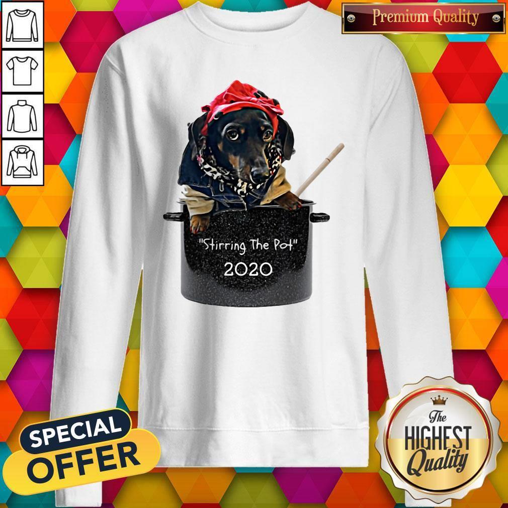 Cute Dog Stirring The Pot 2020 Shirt