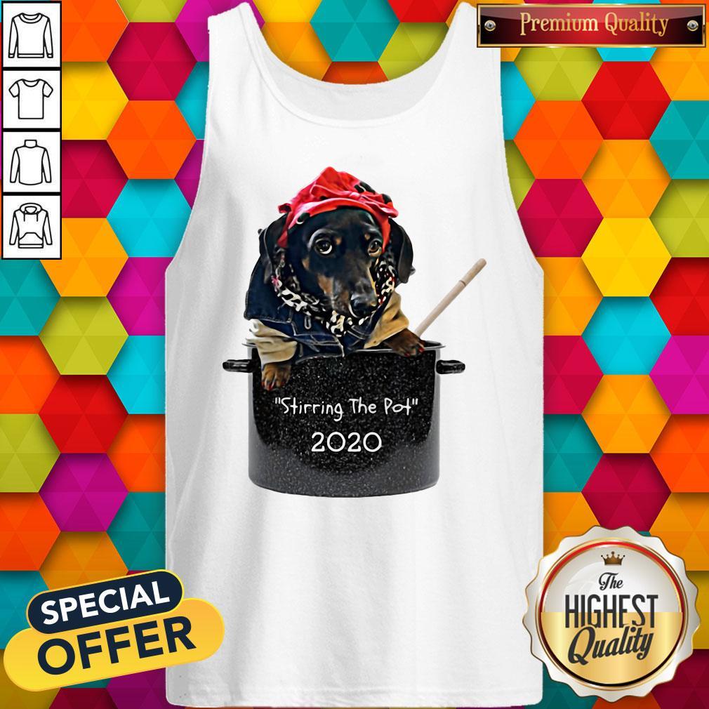 Cute Dog Stirring The Pot 2020 Shirt