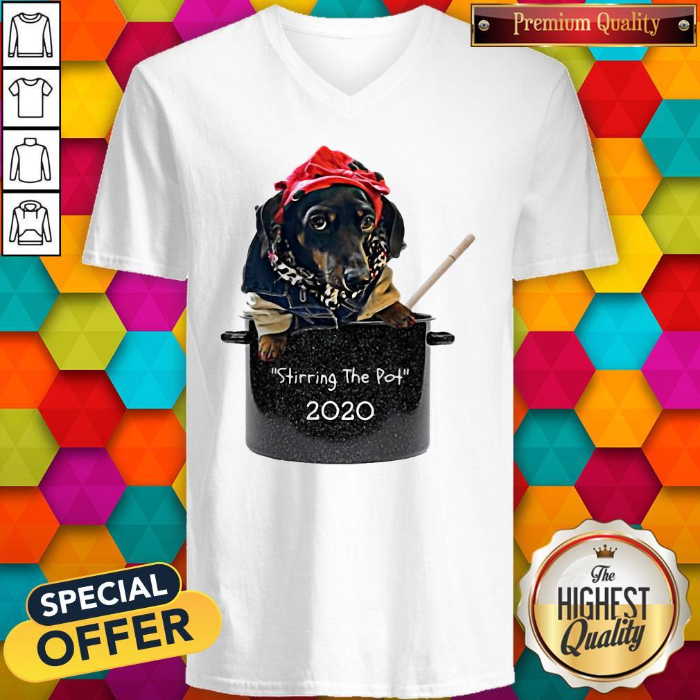 Cute Dog Stirring The Pot 2020 Shirt