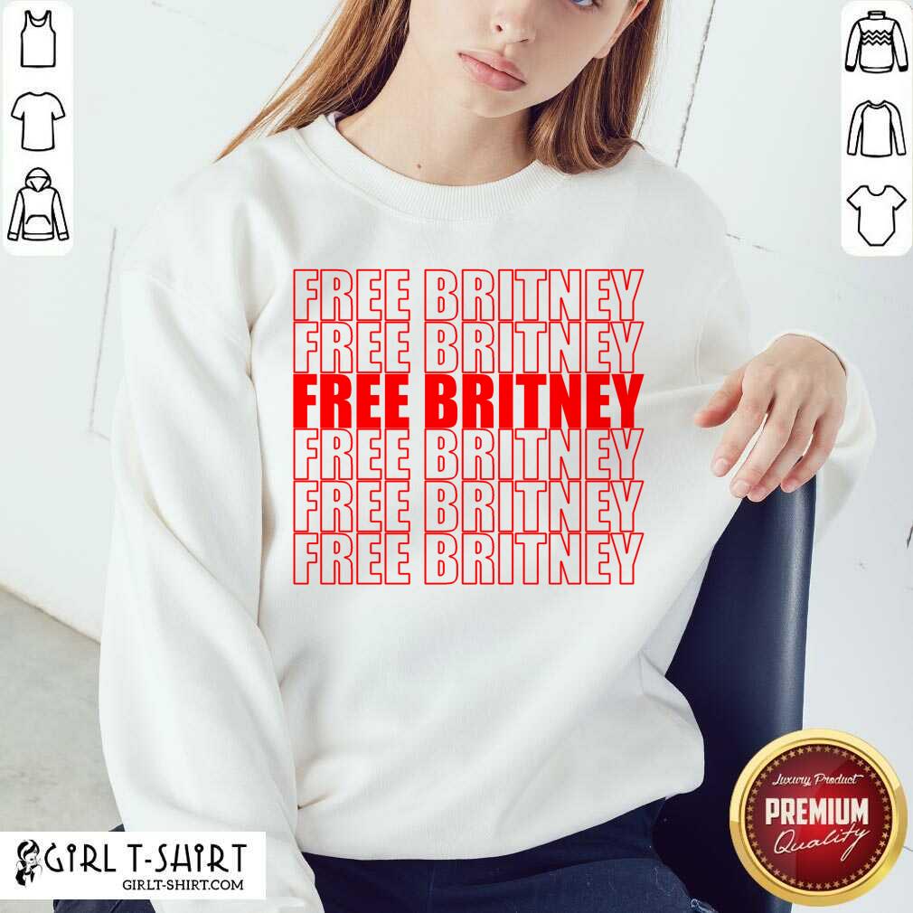 Cute Free Britney Red Shirt