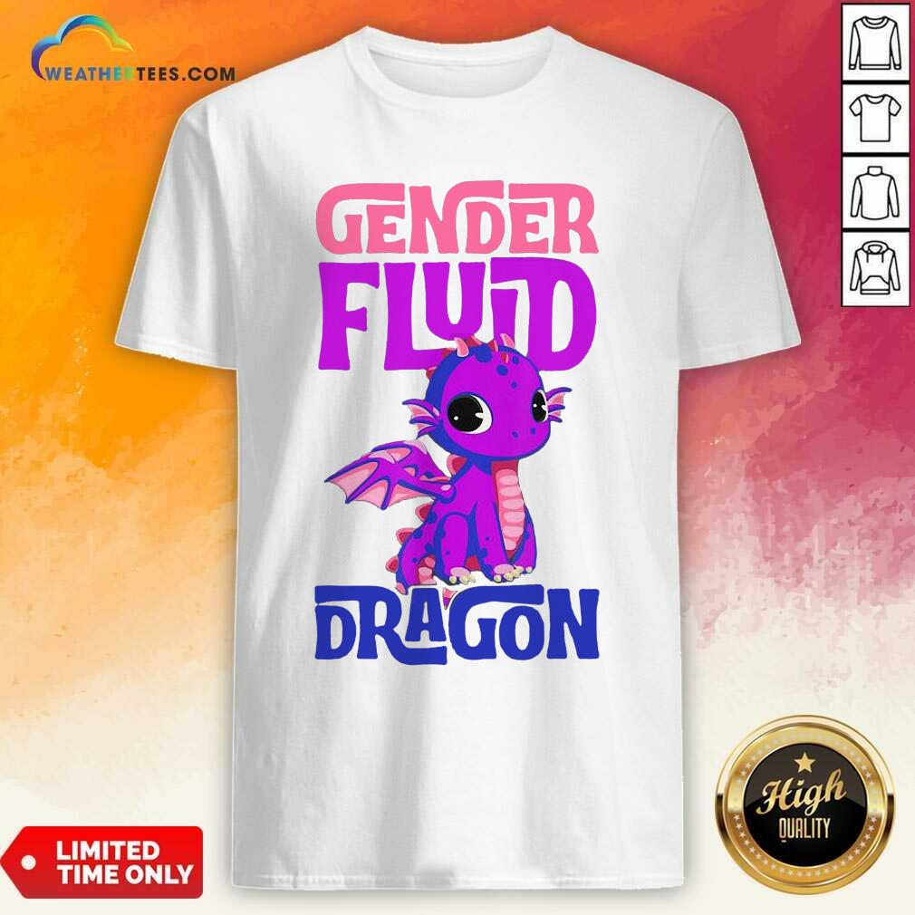 Cute Gender Fluid Dragon Shirt