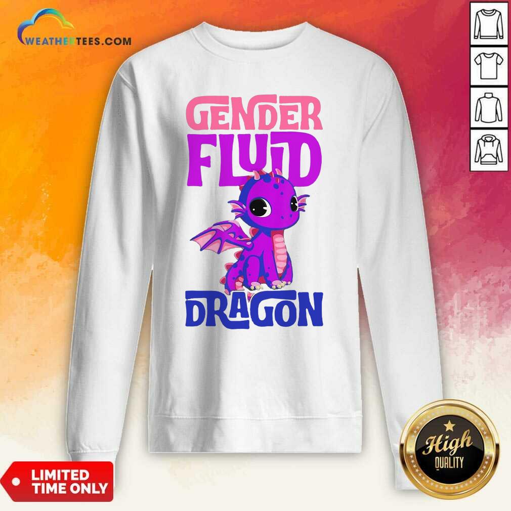Cute Gender Fluid Dragon Shirt