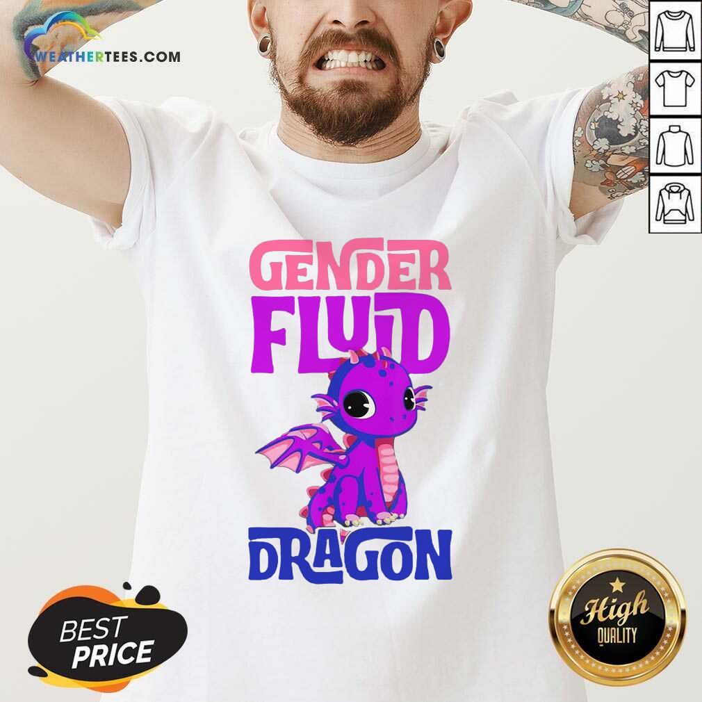 Cute Gender Fluid Dragon Shirt