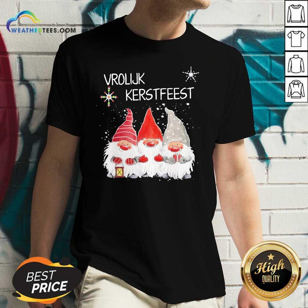 Cute Gnomies Vrolijk Kerstfeest Christmas Shirt
