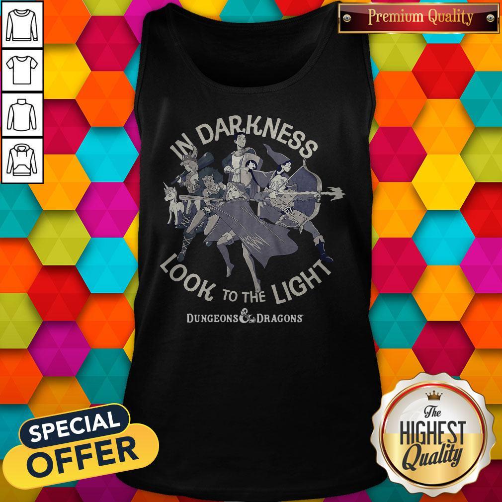 Cute In Darkness Look To The Light Dungeons And Dragons Shirt