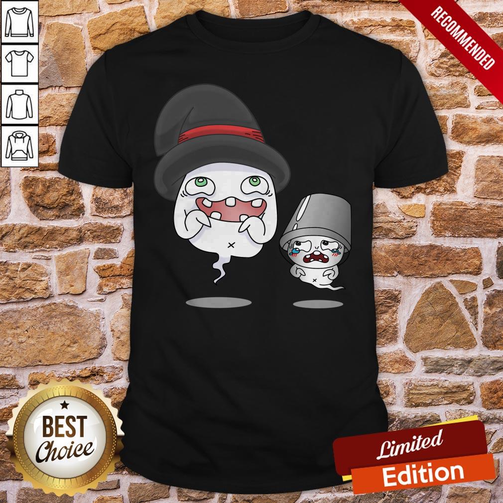 Cute Just A Couple Of Ghost Buds Halloween Shirt