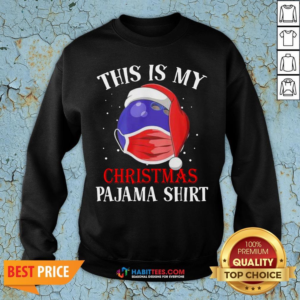 Cute Official This Is My Christmas Pajama Face Mask Shirt