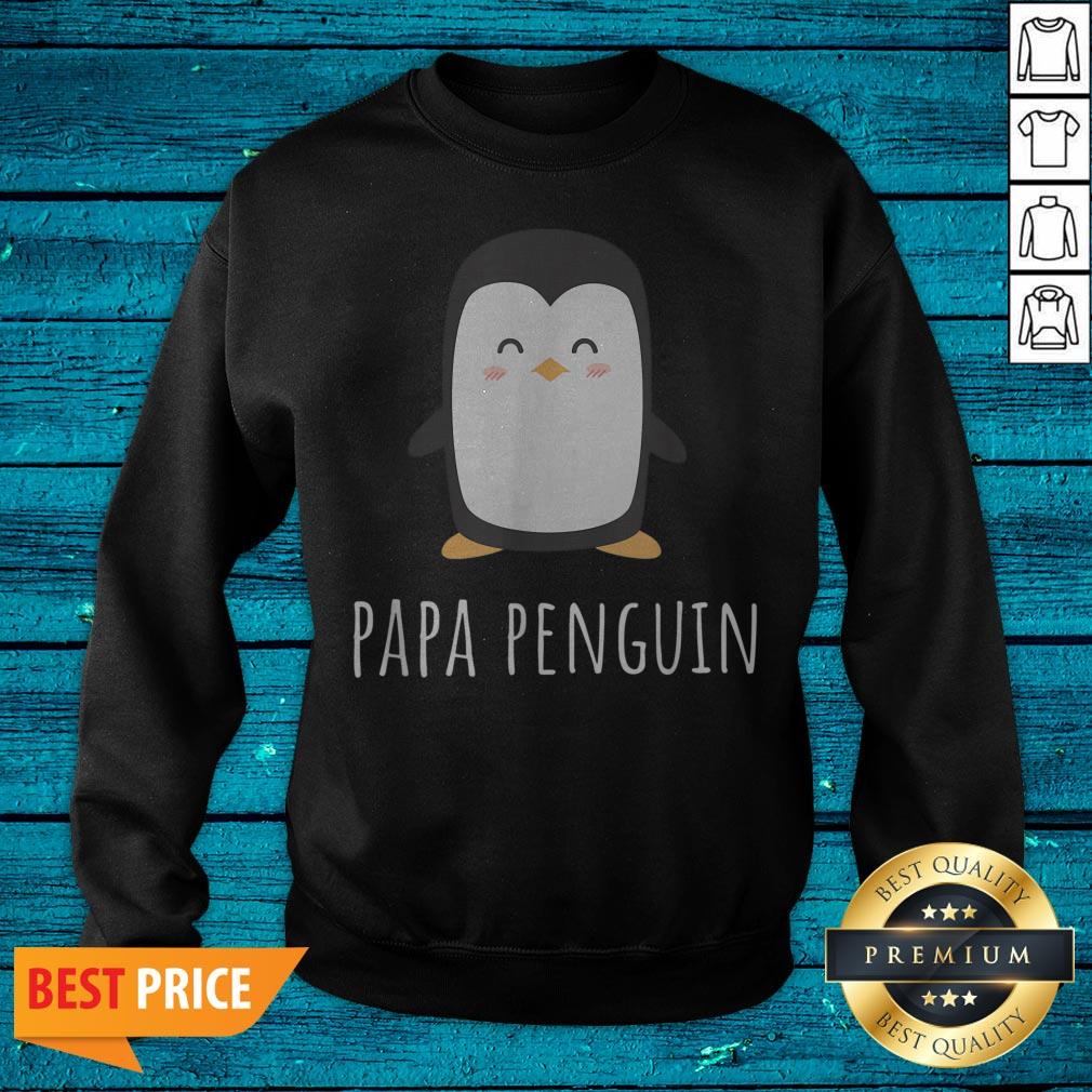 Cute Penguin Papa Shirt