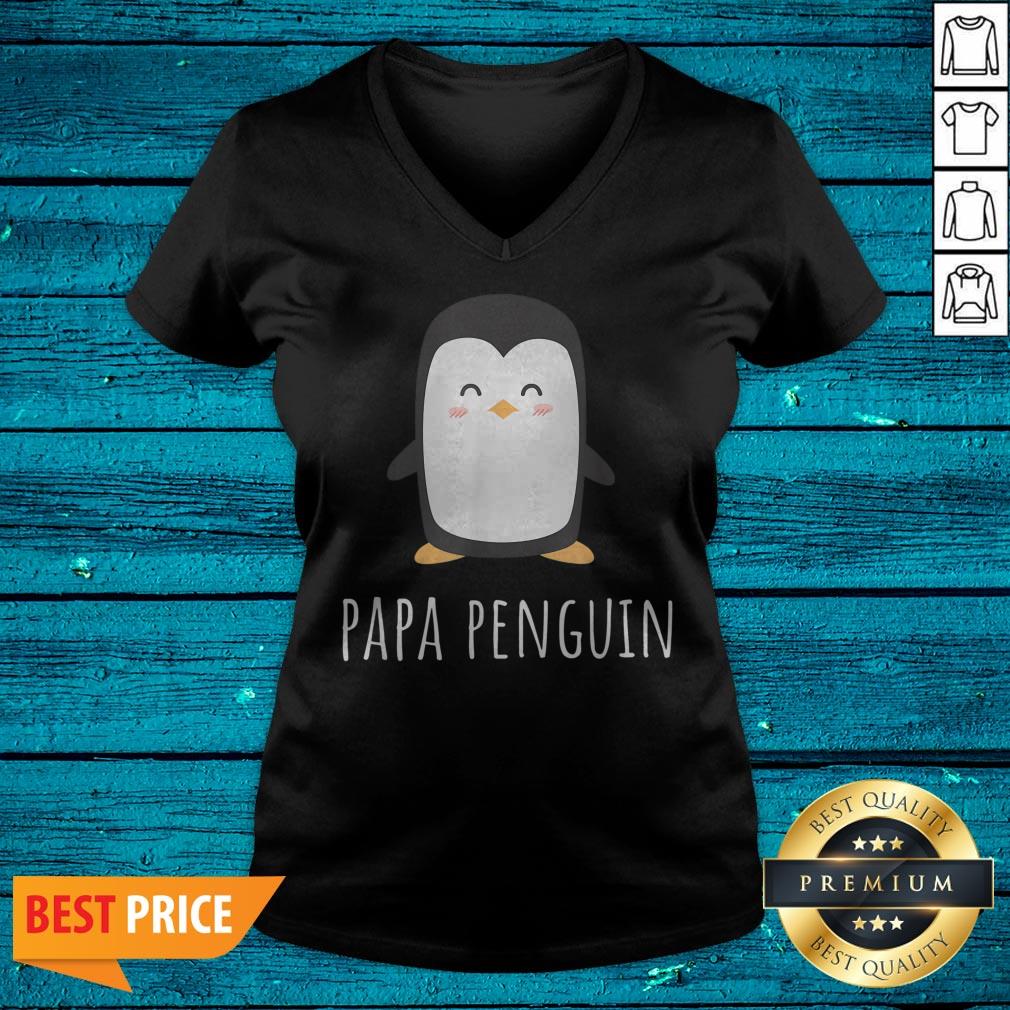 Cute Penguin Papa Shirt