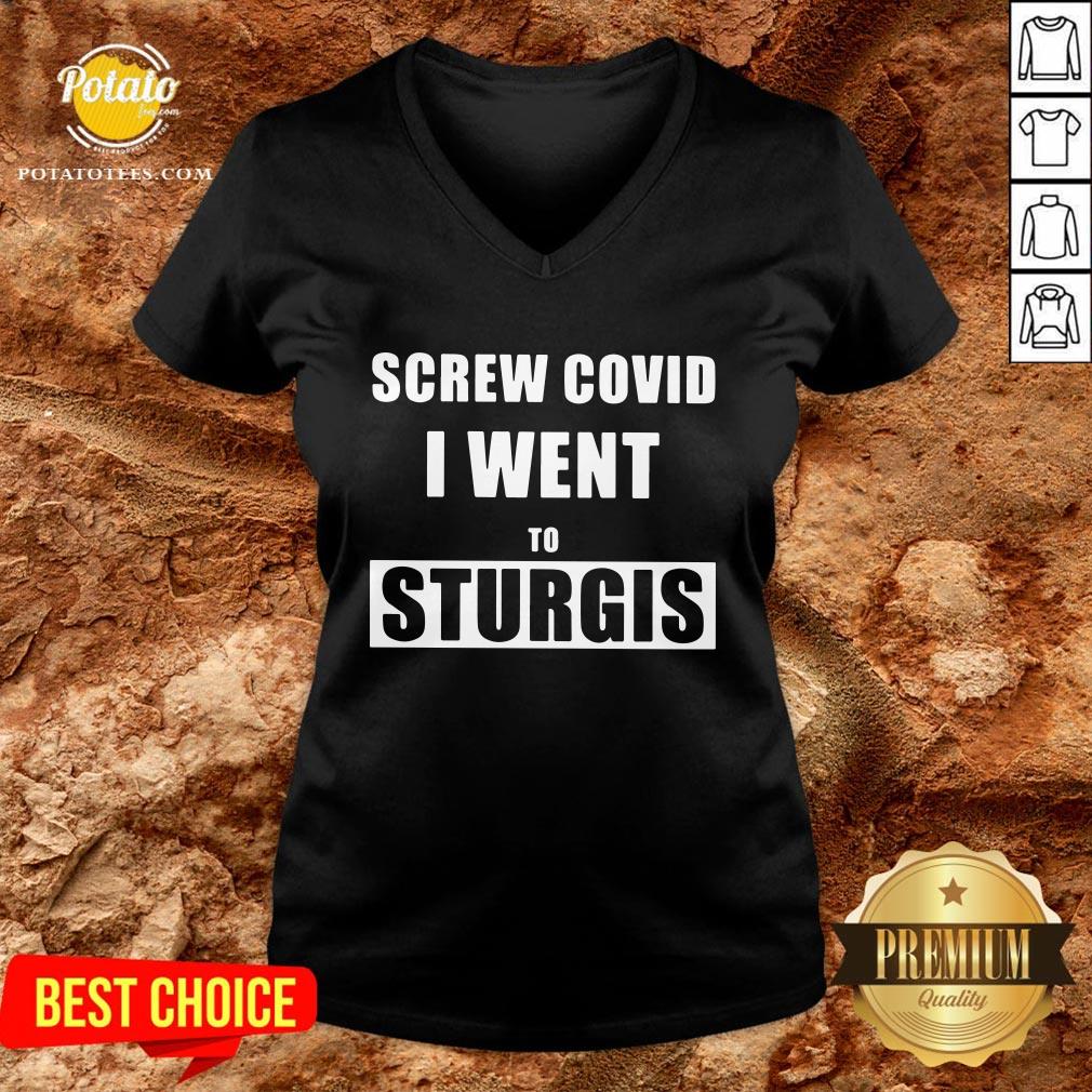 Cute Screw Covid I Went To Sturgis Shirt