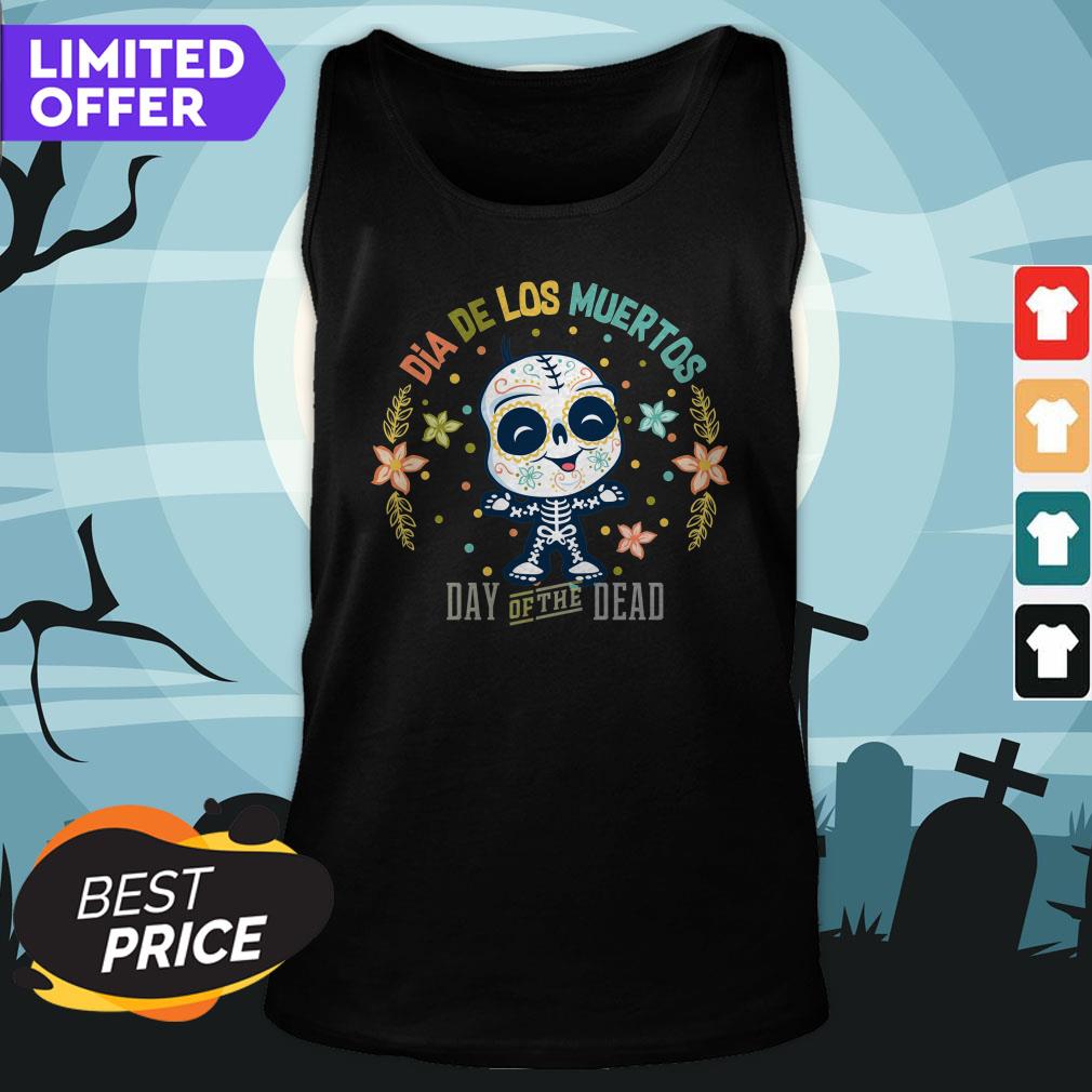 Cute Sugar Skull Dia De Los Muertos Day Of The Dead Shirt