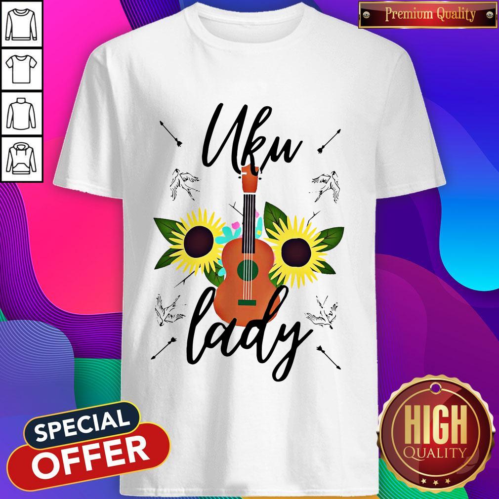 Cute Uku Lady Sunflower Shirt