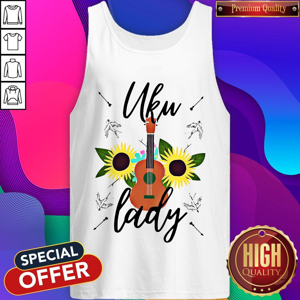 Cute Uku Lady Sunflower Shirt