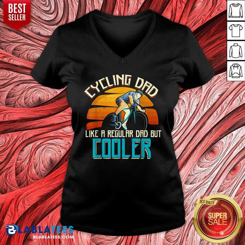 Cycling Dad Like A Regular Dad But Cooler Shirt