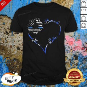 Official Back The Blue Heart Shirt