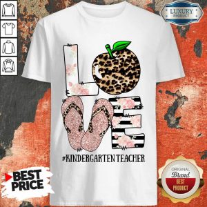 Love Apple Kindergarten Teacher Shirt