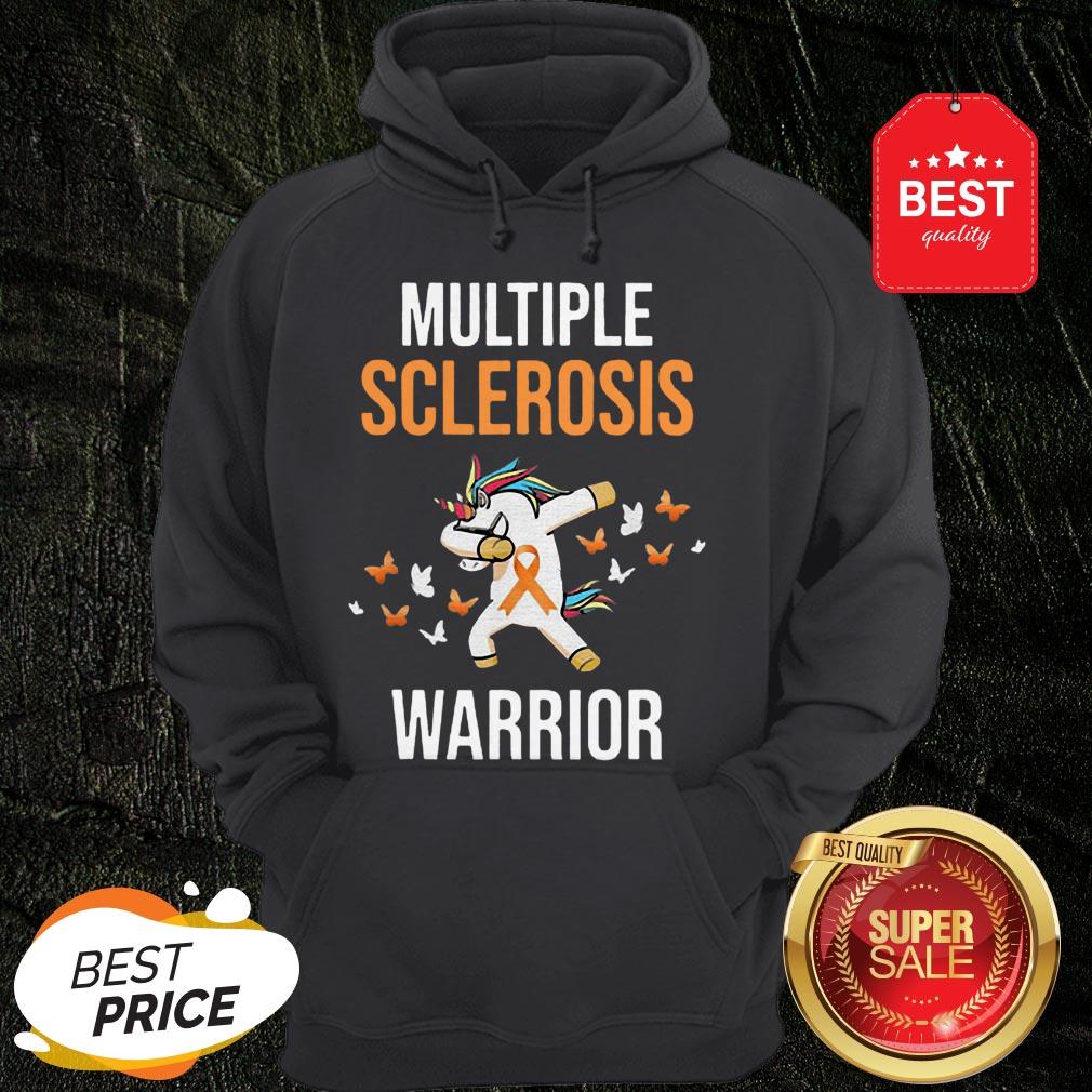 Dabbing Unicorn Multiple Sclerosis Awareness MS Survivor Warrior Shirt
