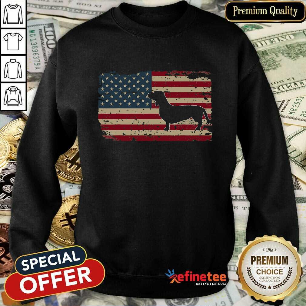 Dachshund American Flag ShirtDachshund American Flag Shirt