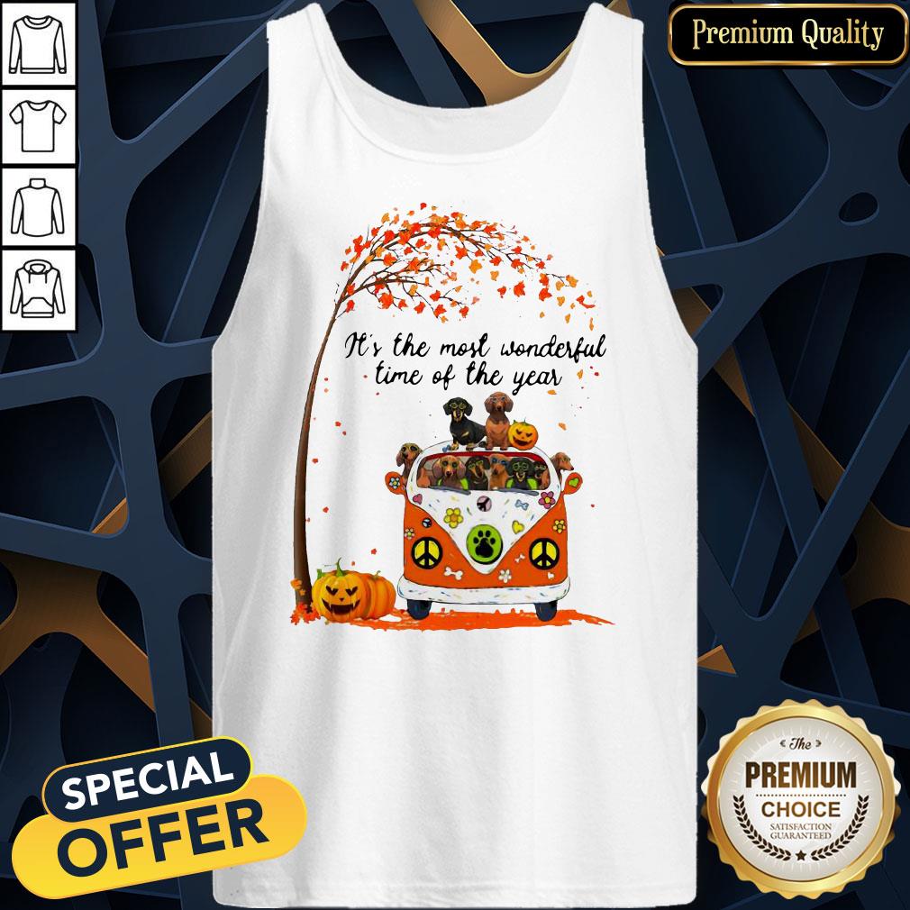 Dachshund It's The Most Wonderful Time Of The Year Halloween Shirt
