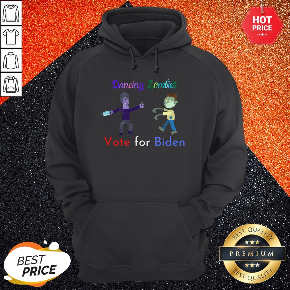 Dancing Zombies Vote For Biden Corona Virus Halloween Shirt