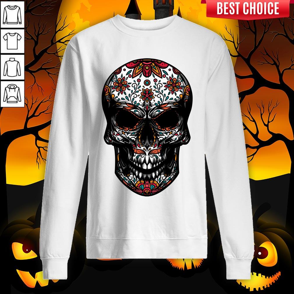 Day Dead Sugar Skull Dia De Muertos Shirt