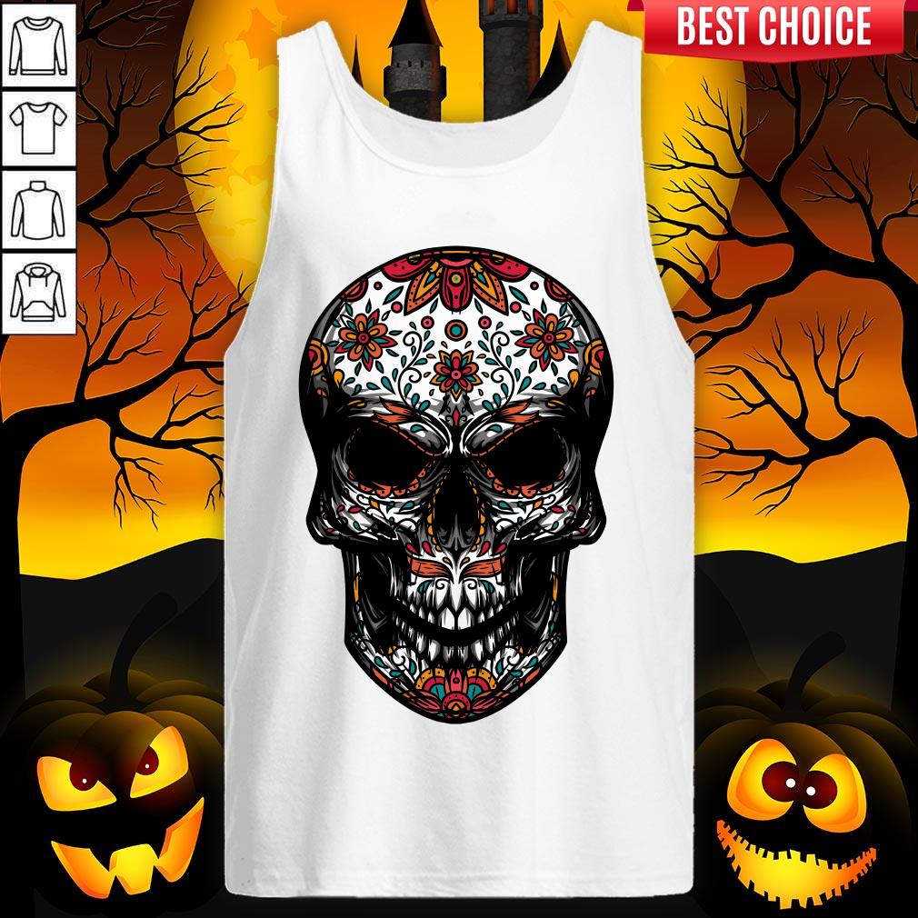 Day Dead Sugar Skull Dia De Muertos Shirt