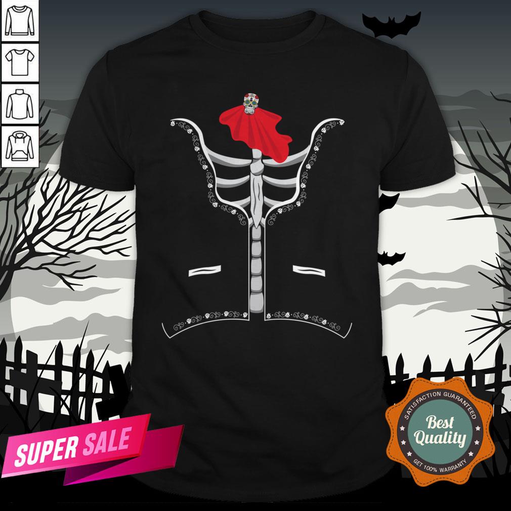 Day Of The Dead Costume El Dia De Los Muertos Halloween Shirt
