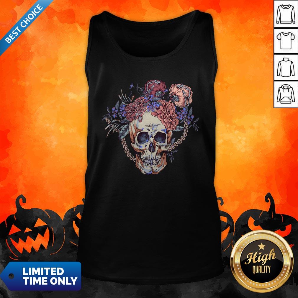 Day Of The Dead Vintage Sugar Skull Shirt