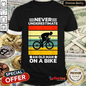 An Old Man On A Bike Shirt