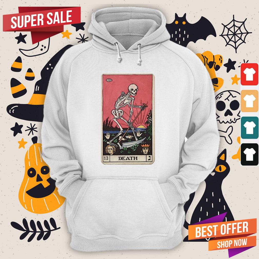 Death Tarot Skeleton Day Of The Dead Dia De Muertos Shirt