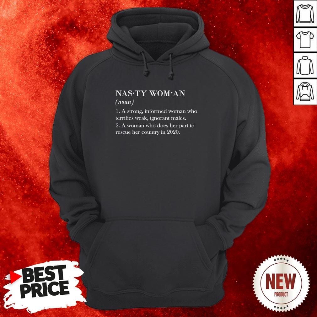 Definition Nasty Woman 2020 Shirt