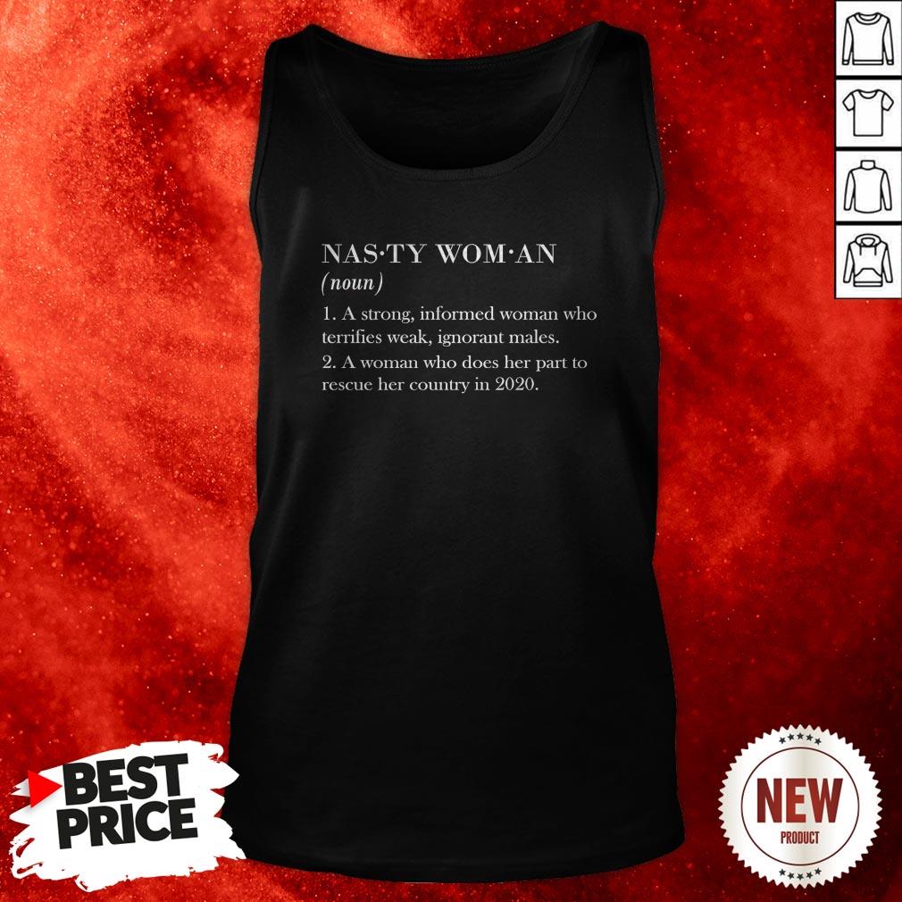 Definition Nasty Woman 2020 Shirt