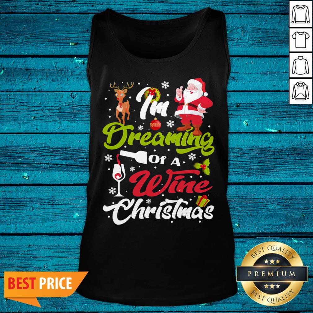 Delicate I’m Dreaming Of A Wine Christmas 2020 Shirt