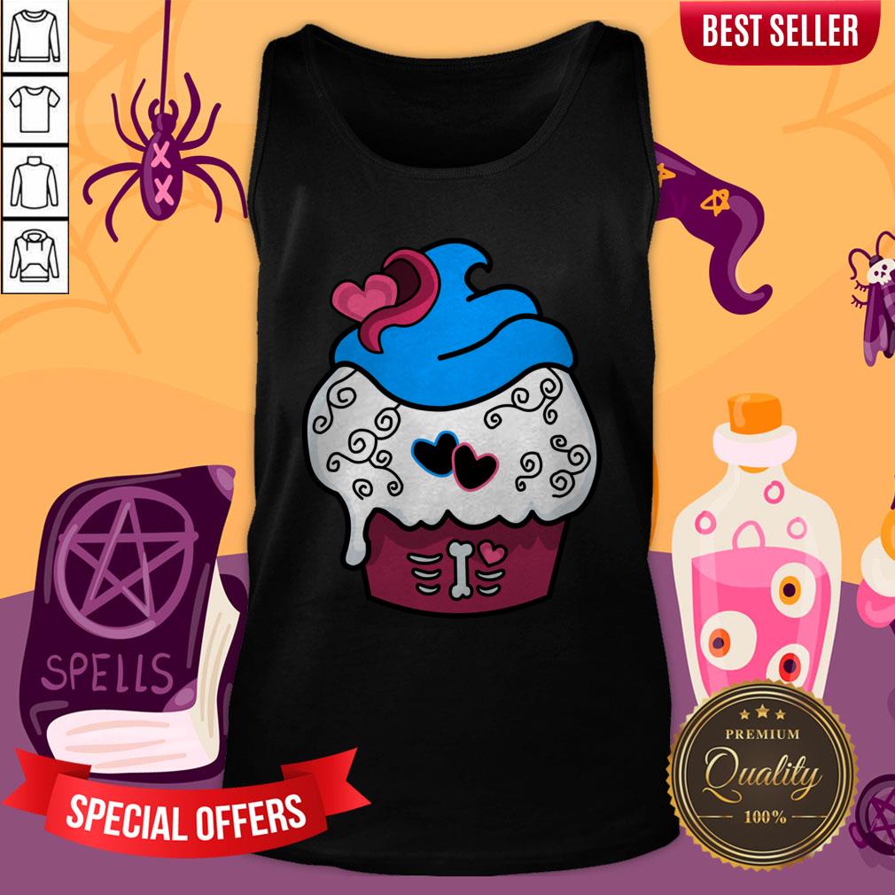 Delicious Cupcake Dia De Los Muertos Day Of Dead Shirt