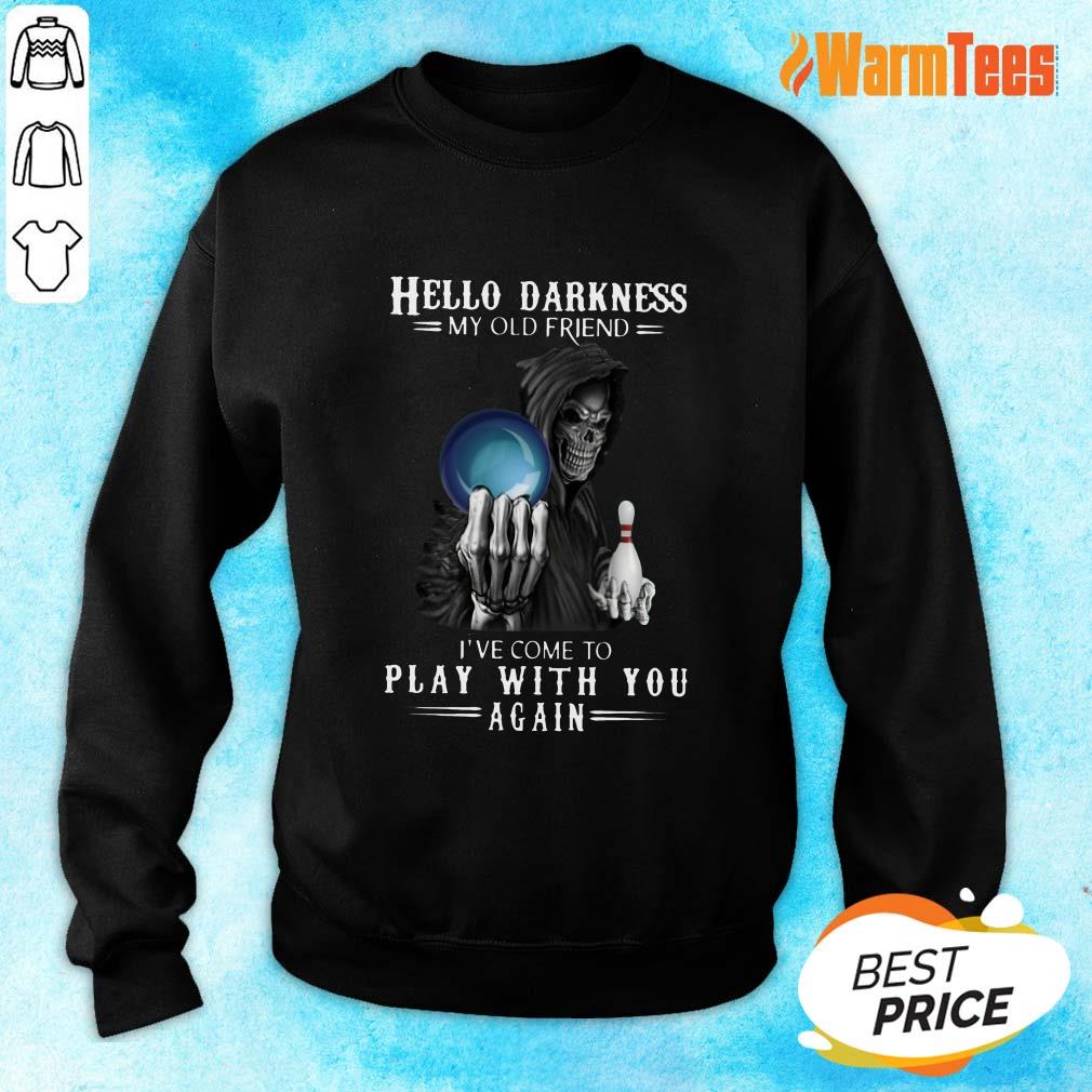 Devil Bowling Hello Darkness My Old Friend Shirt