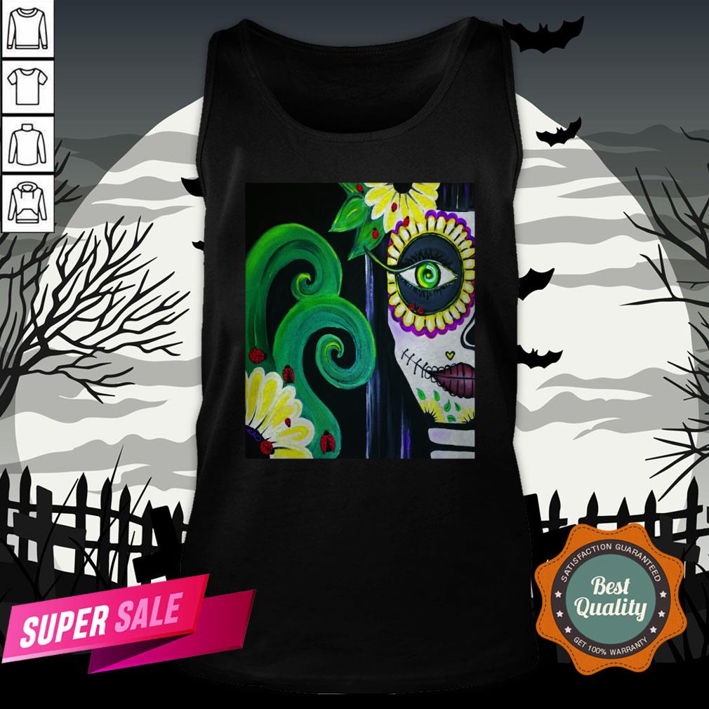 Dia De Los Muertos Day Dead Daisy & Her Ladybugs Shirt