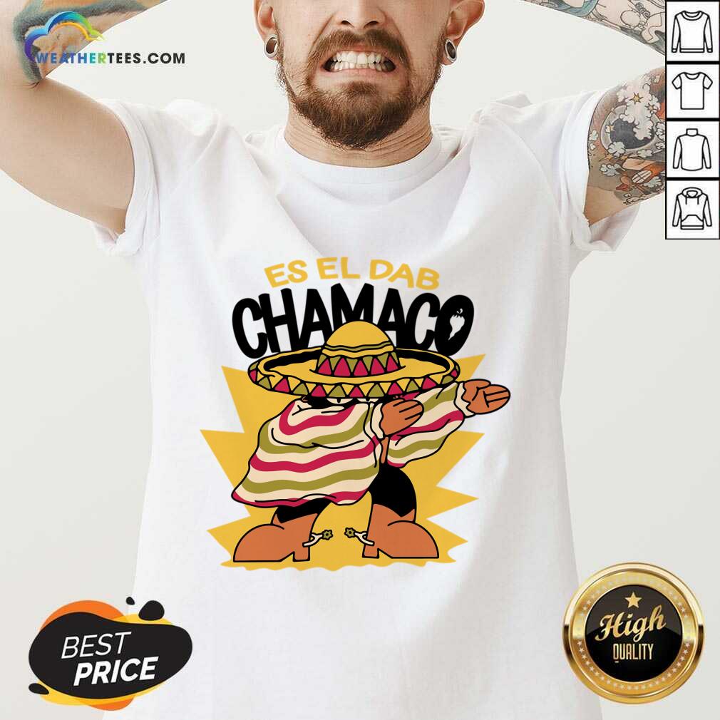 Diseño De Camiseta De Poncho Mexicano Dabbing Chamaco Shirt