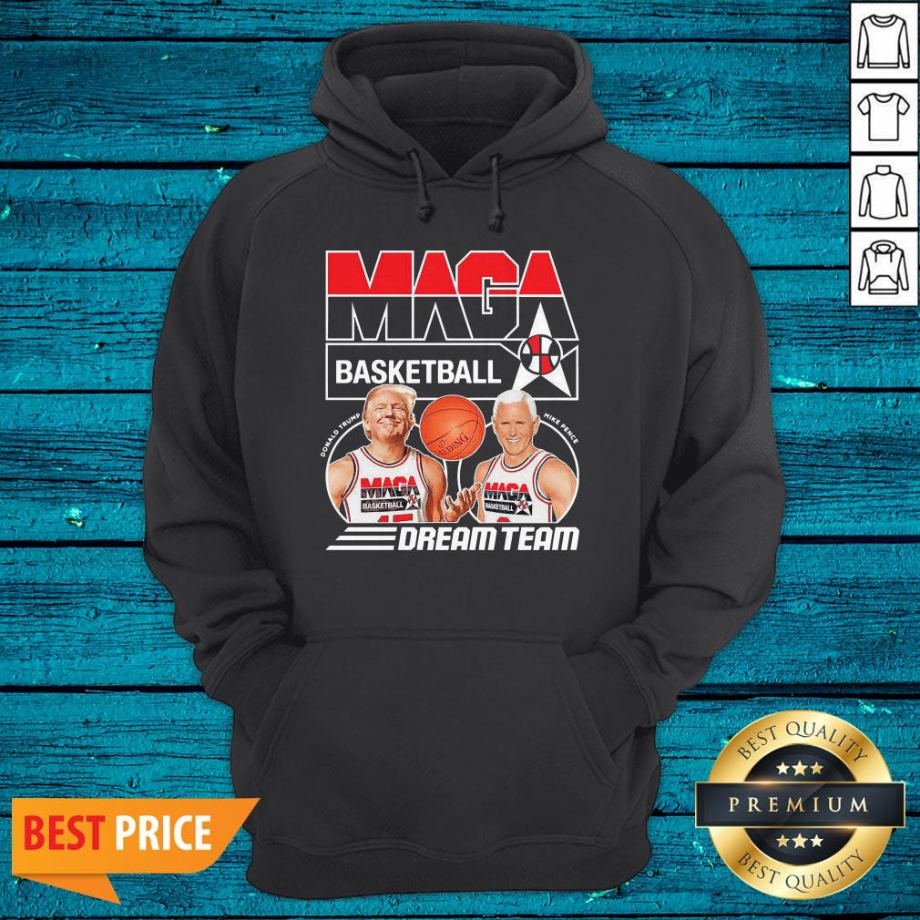 Donald Trump And Biden Maga Basketball Dream Team Shirt