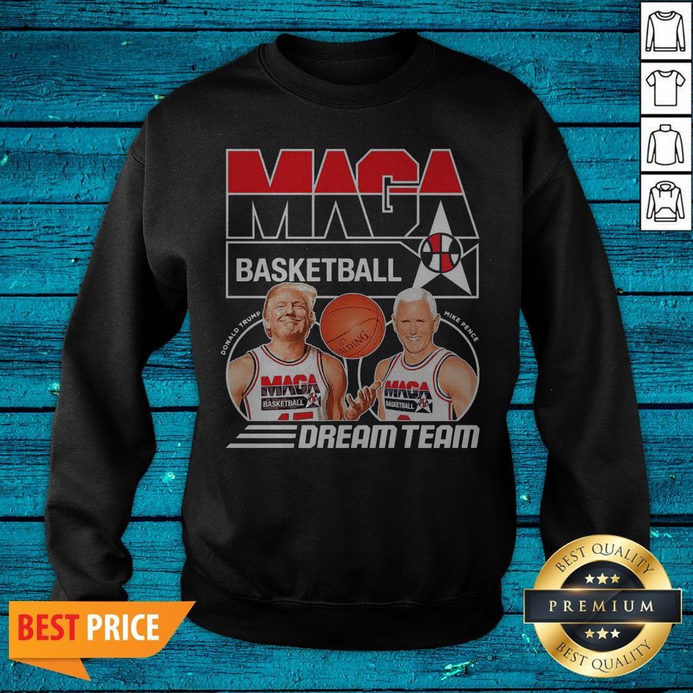 Donald Trump And Biden Maga Basketball Dream Team Shirt