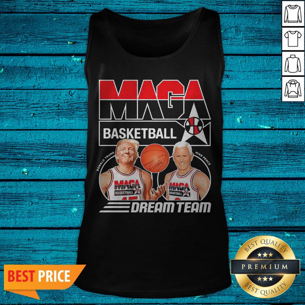 Donald Trump And Biden Maga Basketball Dream Team Shirt