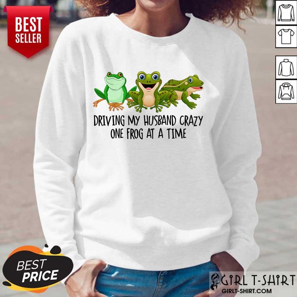 Driving My Husband Crazy One Frog Shirt