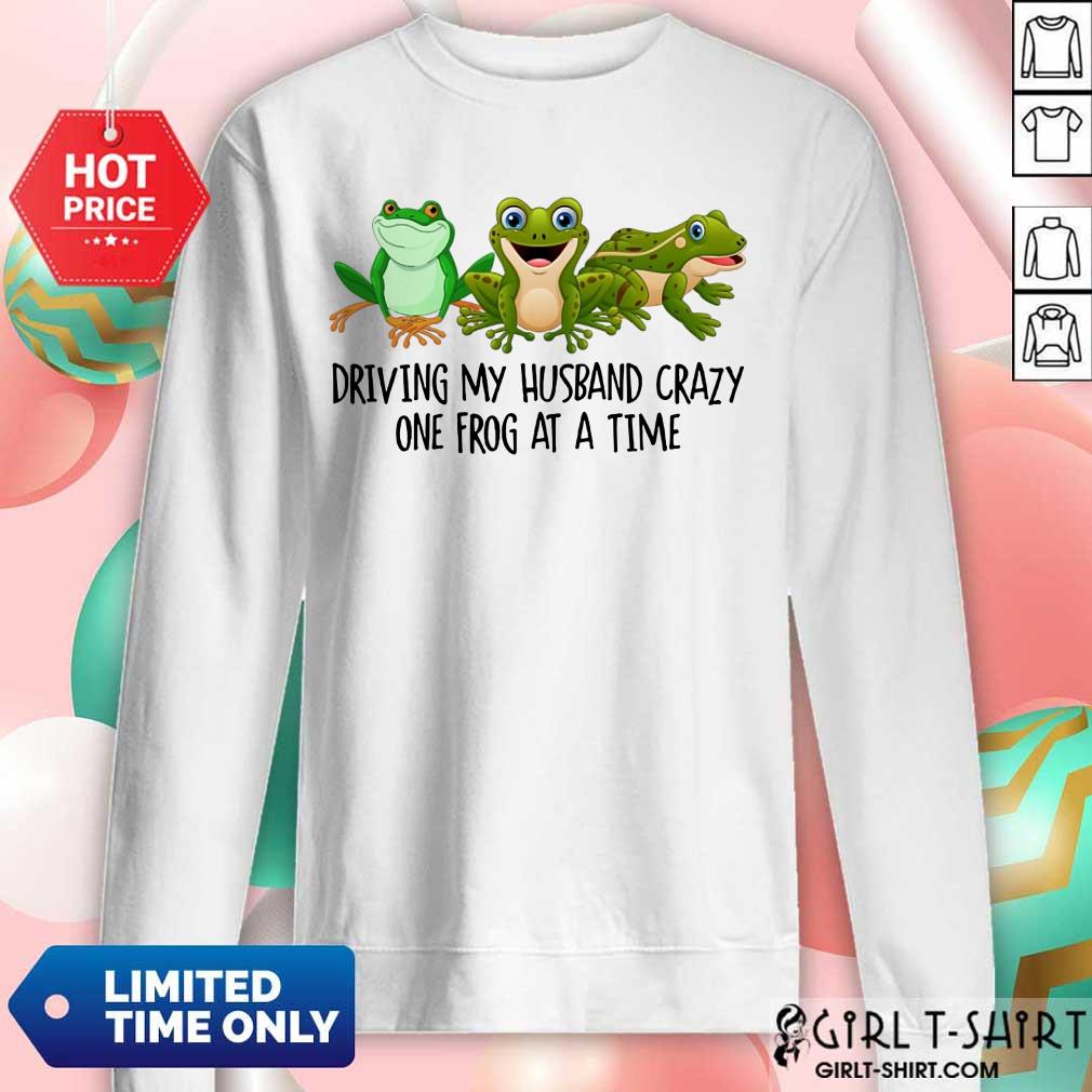 Driving My Husband Crazy One Frog Shirt