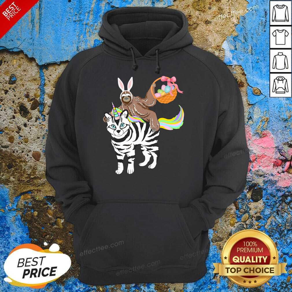 The Bengal Cat Easter Eggs Bunny Rabbit Rainbow Shirt