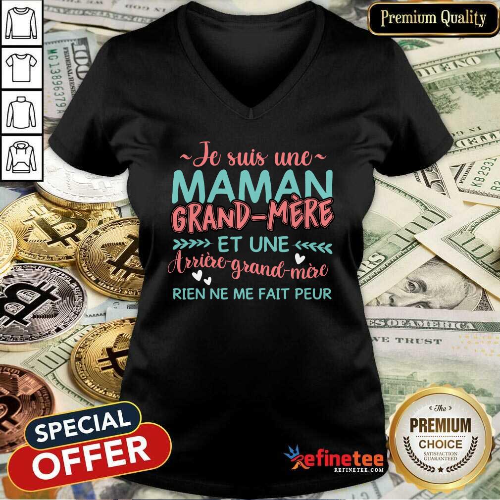E Suis Une Maman Grand Mere Shirt