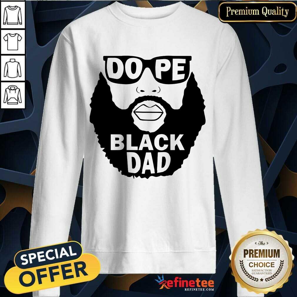 Dope Black Dad Shirt