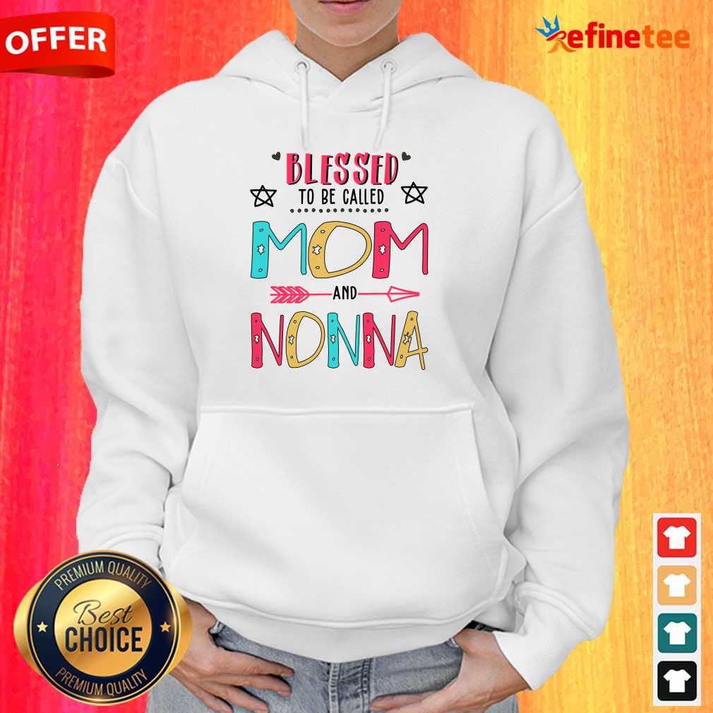 Blessed To Be Called Mom And Nonna Mother Day Shirt