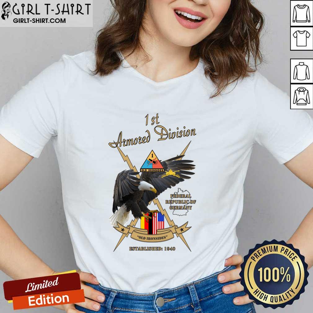 Eagle 1st Armored Division Old Ironsides 1940 Shirt