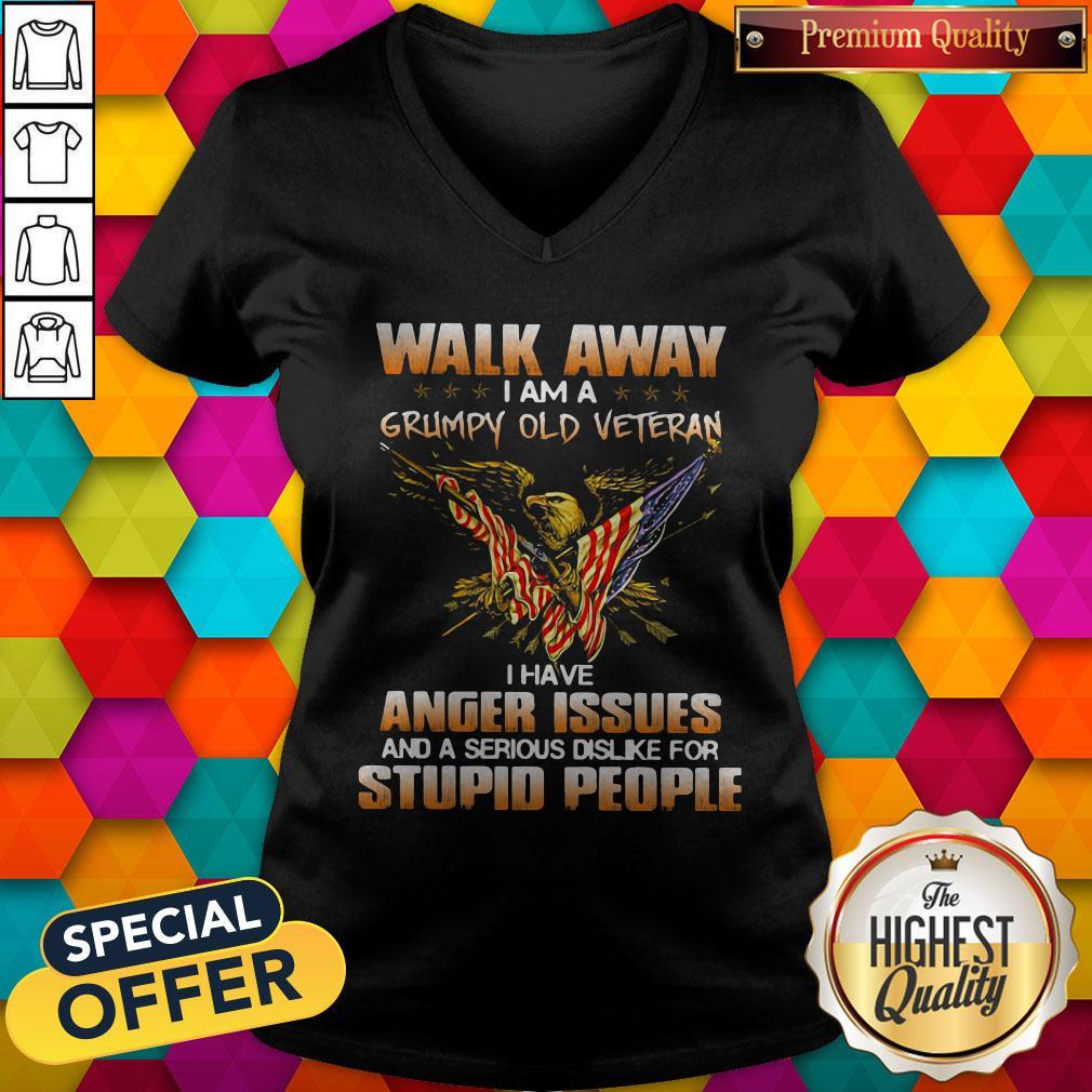 eagle-walk-away-i-am-a-grumpy-old-veteran-i-have-anger-issues-and-a-serious-dislike-for-stupid-people-v-neck.jpg