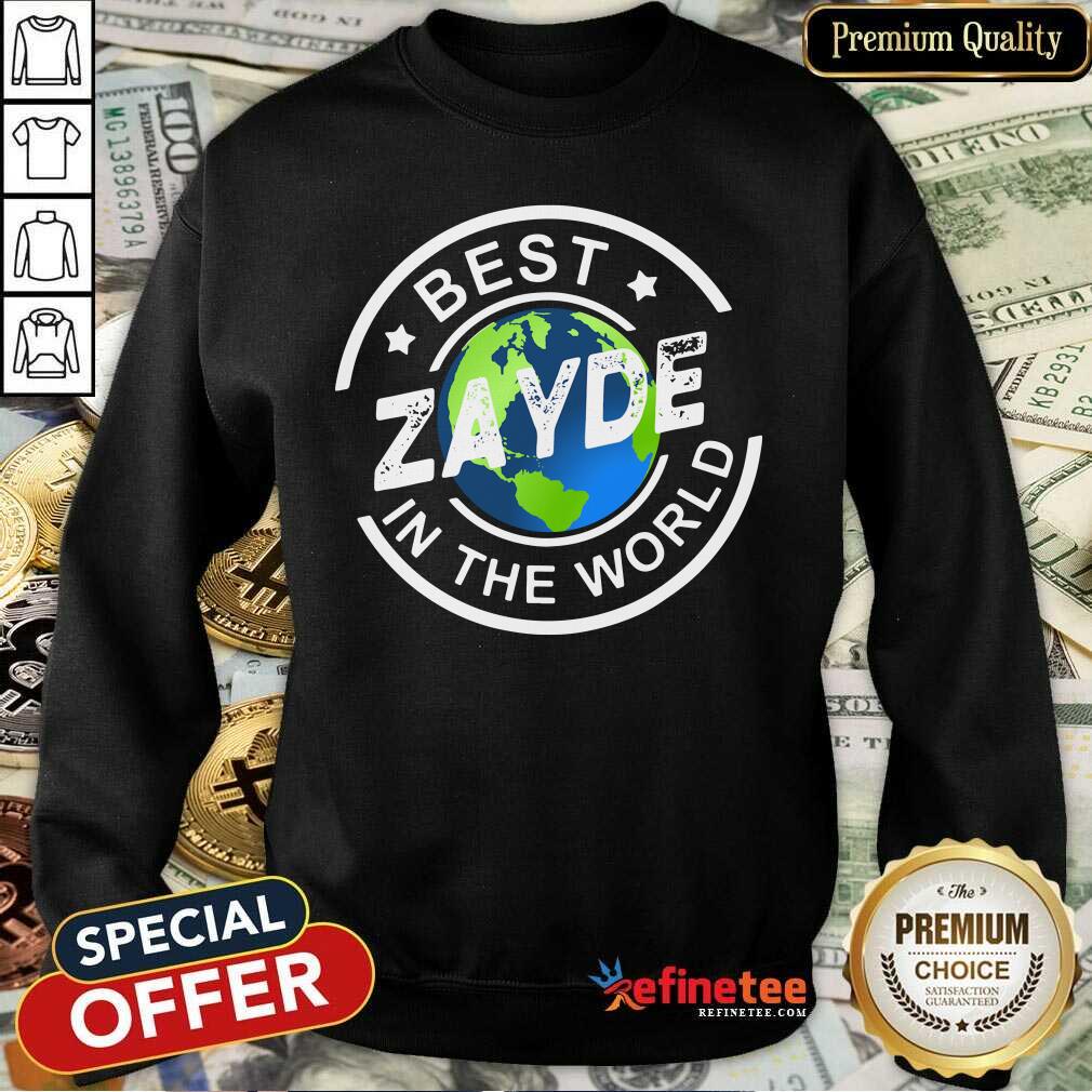 Earth Best Zayde In The World Shirt